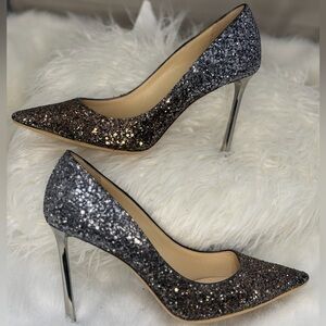 Jimmy Choo Glitter Pumps